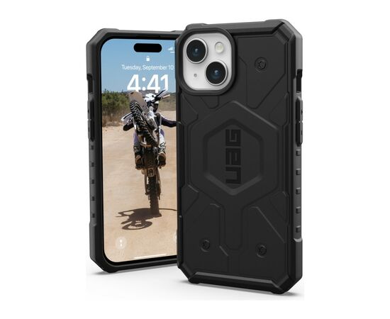 Чохол до мобільного телефона UAG Apple iPhone 15 Pathfinder Magsafe, Black (114291114040), зображення 10 Чохол до мобільного телефона UAG Apple iPhone 15 Pathfinder Magsafe, Black (114291114040), зображення 10