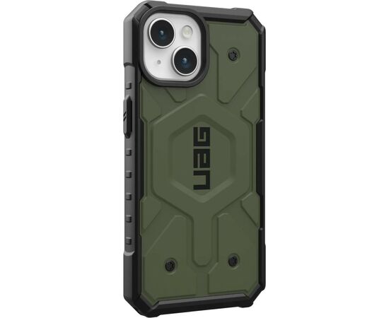 Чохол до мобільного телефона UAG Apple iPhone 15 Pathfinder Magsafe, Olive Drab (114291117272), зображення 3 Чохол до мобільного телефона UAG Apple iPhone 15 Pathfinder Magsafe, Olive Drab (114291117272), зображення 3