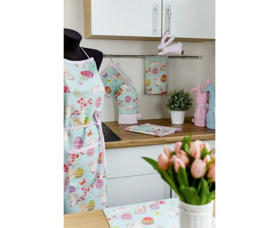 Салфетка на стол Прованс Писанка голубая 35х45 см (4823093443921), изображение 2 Салфетка на стол Прованс Писанка голубая 35х45 см (4823093443921), изображение 2