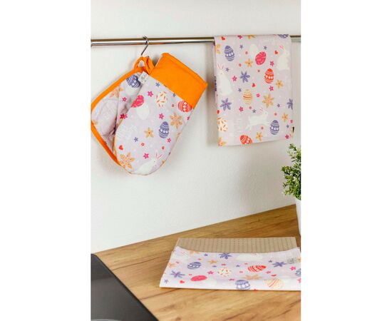 Салфетка на стол Прованс Писанка сиреневая 35х45 см (4823093443822), изображение 3