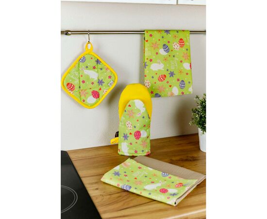 Салфетка на стол Прованс Писанка зеленая 35х45 см (4823093443778), изображение 3 Салфетка на стол Прованс Писанка зеленая 35х45 см (4823093443778), изображение 3