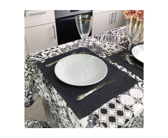 Салфетка на стол Прованс Black Milan 35х45 см (4823093434660), изображение 3 Салфетка на стол Прованс Black Milan 35х45 см (4823093434660), изображение 3