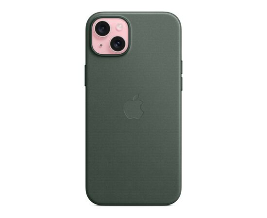 Чехол для мобильного телефона Apple iPhone 15 Plus FineWoven Case with MagSafe Evergreen (MT4F3ZM/A), изображение 2 Чехол для мобильного телефона Apple iPhone 15 Plus FineWoven Case with MagSafe Evergreen (MT4F3ZM/A), изображение 2