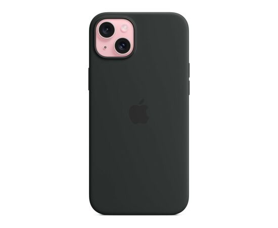 Чехол для мобильного телефона Apple iPhone 15 Plus Silicone Case with MagSafe Black (MT103ZM/A), изображение 2 Чехол для мобильного телефона Apple iPhone 15 Plus Silicone Case with MagSafe Black (MT103ZM/A), изображение 2