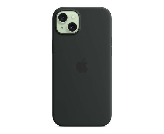Чехол для мобильного телефона Apple iPhone 15 Plus Silicone Case with MagSafe Black (MT103ZM/A), изображение 4 Чехол для мобильного телефона Apple iPhone 15 Plus Silicone Case with MagSafe Black (MT103ZM/A), изображение 4