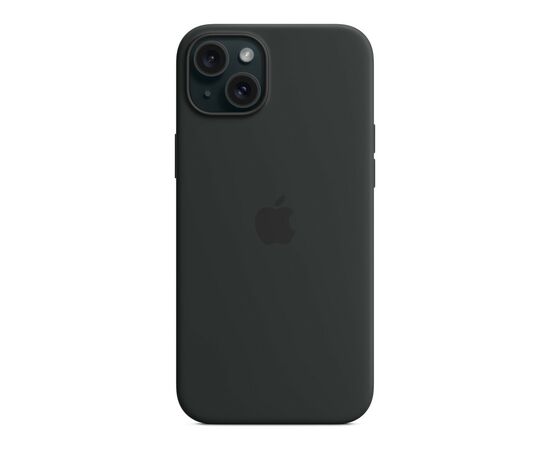 Чехол для мобильного телефона Apple iPhone 15 Plus Silicone Case with MagSafe Black (MT103ZM/A), изображение 5 Чехол для мобильного телефона Apple iPhone 15 Plus Silicone Case with MagSafe Black (MT103ZM/A), изображение 5