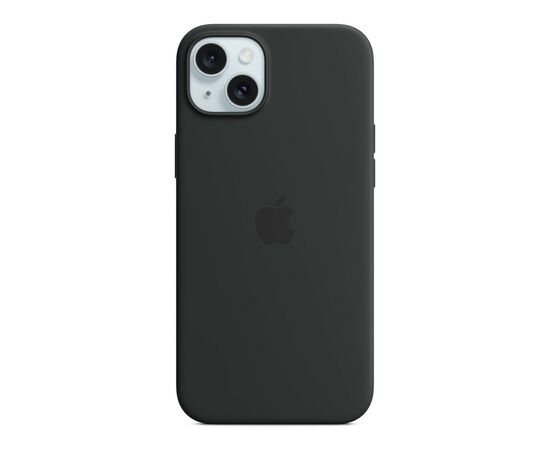 Чохол до мобільного телефона Apple iPhone 15 Plus Silicone Case with MagSafe Black (MT103ZM/A)