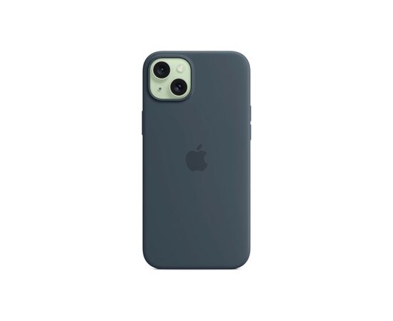 Чохол до мобільного телефона Apple iPhone 15 Plus Silicone Case with MagSafe Storm Blue (MT123ZM/A), зображення 4 Чохол до мобільного телефона Apple iPhone 15 Plus Silicone Case with MagSafe Storm Blue (MT123ZM/A), зображення 4