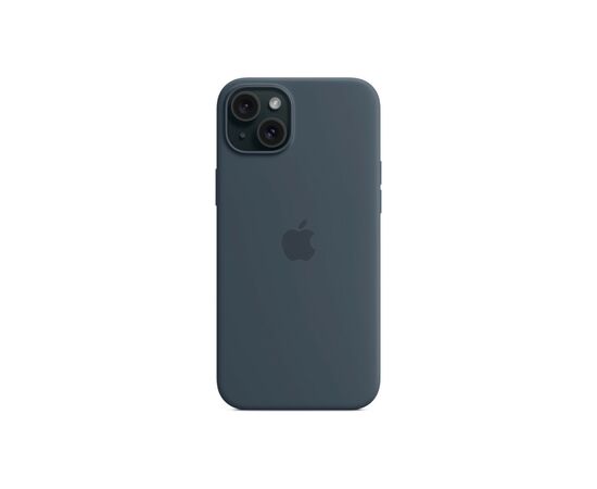 Чохол до мобільного телефона Apple iPhone 15 Plus Silicone Case with MagSafe Storm Blue (MT123ZM/A), зображення 5 Чохол до мобільного телефона Apple iPhone 15 Plus Silicone Case with MagSafe Storm Blue (MT123ZM/A), зображення 5