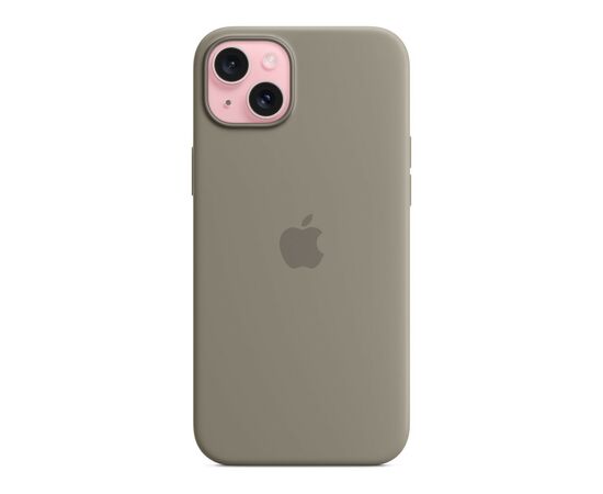 Чехол для мобильного телефона Apple iPhone 15 Plus Silicone Case with MagSafe Clay (MT133ZM/A), изображение 2 Чехол для мобильного телефона Apple iPhone 15 Plus Silicone Case with MagSafe Clay (MT133ZM/A), изображение 2