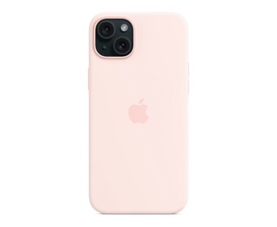 Чехол для мобильного телефона Apple iPhone 15 Plus Silicone Case with MagSafe Light Pink (MT143ZM/A), изображение 5 Чехол для мобильного телефона Apple iPhone 15 Plus Silicone Case with MagSafe Light Pink (MT143ZM/A), изображение 5