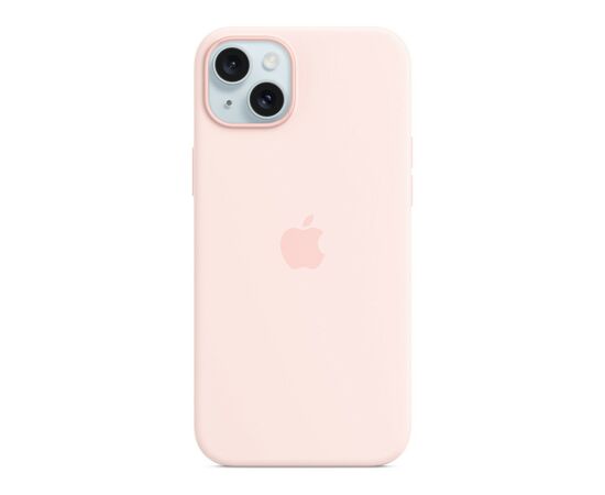 Чохол до мобільного телефона Apple iPhone 15 Plus Silicone Case with MagSafe Light Pink (MT143ZM/A)