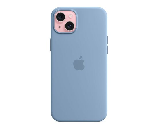 Чехол для мобильного телефона Apple iPhone 15 Plus Silicone Case with MagSafe Winter Blue (MT193ZM/A), изображение 2 Чехол для мобильного телефона Apple iPhone 15 Plus Silicone Case with MagSafe Winter Blue (MT193ZM/A), изображение 2