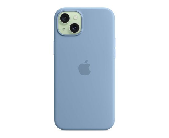 Чехол для мобильного телефона Apple iPhone 15 Plus Silicone Case with MagSafe Winter Blue (MT193ZM/A), изображение 4 Чехол для мобильного телефона Apple iPhone 15 Plus Silicone Case with MagSafe Winter Blue (MT193ZM/A), изображение 4