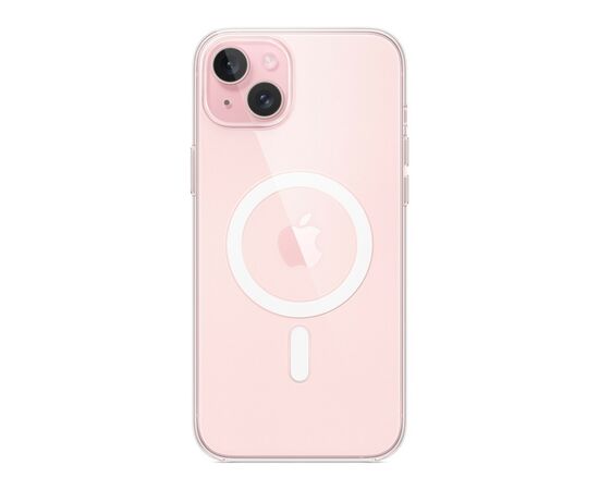 Чехол для мобильного телефона Apple iPhone 15 Plus Clear Case with MagSafe (MT213ZM/A), изображение 2 Чехол для мобильного телефона Apple iPhone 15 Plus Clear Case with MagSafe (MT213ZM/A), изображение 2