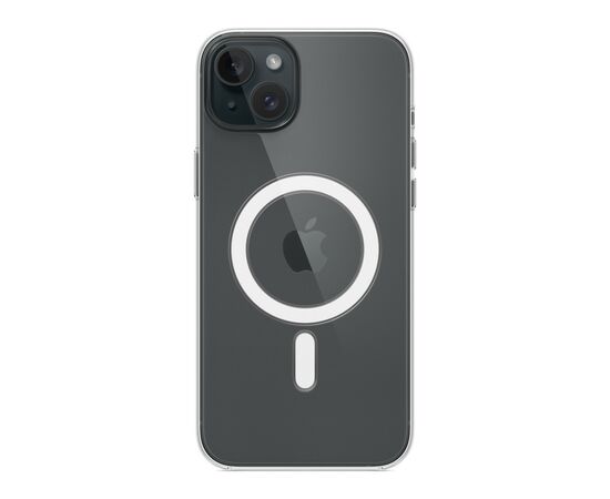 Чехол для мобильного телефона Apple iPhone 15 Plus Clear Case with MagSafe (MT213ZM/A), изображение 5 Чехол для мобильного телефона Apple iPhone 15 Plus Clear Case with MagSafe (MT213ZM/A), изображение 5