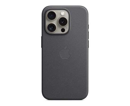 Чехол для мобильного телефона Apple iPhone 15 Pro FineWoven Case with MagSafe Black (MT4H3ZM/A)