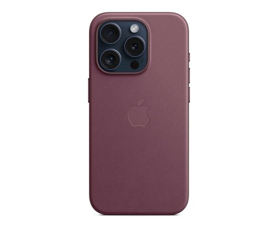 Чехол для мобильного телефона Apple iPhone 15 Pro FineWoven Case with MagSafe Mulberry (MT4L3ZM/A), изображение 2 Чехол для мобильного телефона Apple iPhone 15 Pro FineWoven Case with MagSafe Mulberry (MT4L3ZM/A), изображение 2