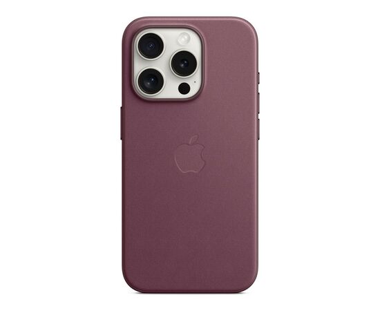Чехол для мобильного телефона Apple iPhone 15 Pro FineWoven Case with MagSafe Mulberry (MT4L3ZM/A), изображение 3 Чехол для мобильного телефона Apple iPhone 15 Pro FineWoven Case with MagSafe Mulberry (MT4L3ZM/A), изображение 3