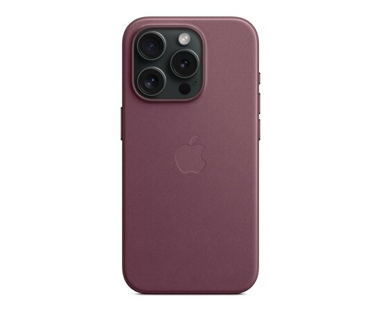 Чехол для мобильного телефона Apple iPhone 15 Pro FineWoven Case with MagSafe Mulberry (MT4L3ZM/A), изображение 4 Чехол для мобильного телефона Apple iPhone 15 Pro FineWoven Case with MagSafe Mulberry (MT4L3ZM/A), изображение 4