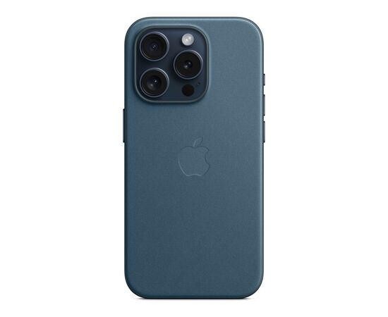 Чохол до мобільного телефона Apple iPhone 15 Pro FineWoven Case with MagSafe Pacific Blue (MT4Q3ZM/A), зображення 2 Чохол до мобільного телефона Apple iPhone 15 Pro FineWoven Case with MagSafe Pacific Blue (MT4Q3ZM/A), зображення 2