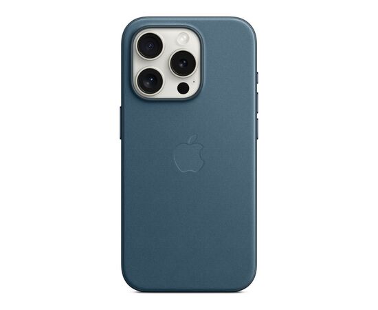 Чохол до мобільного телефона Apple iPhone 15 Pro FineWoven Case with MagSafe Pacific Blue (MT4Q3ZM/A), зображення 3 Чохол до мобільного телефона Apple iPhone 15 Pro FineWoven Case with MagSafe Pacific Blue (MT4Q3ZM/A), зображення 3