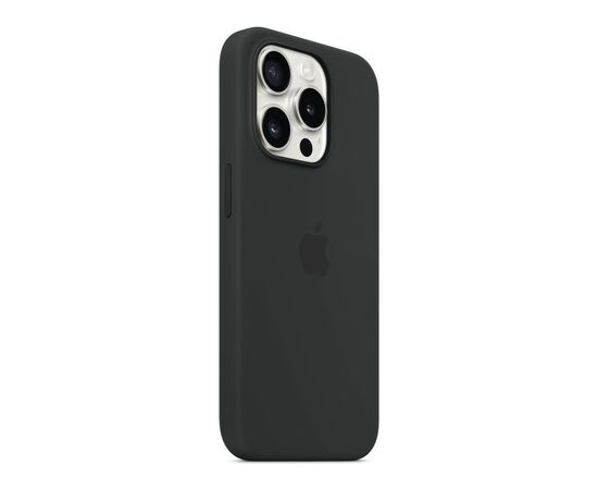 Чехол для мобильного телефона Apple iPhone 15 Pro Silicone Case with MagSafe Black (MT1A3ZM/A), изображение 5 Чехол для мобильного телефона Apple iPhone 15 Pro Silicone Case with MagSafe Black (MT1A3ZM/A), изображение 5