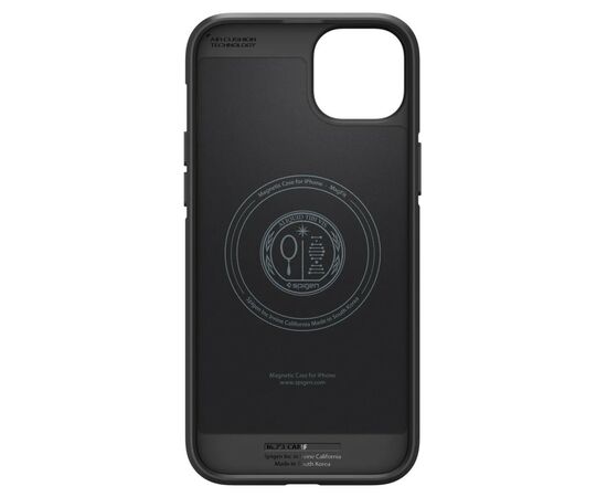 Чехол для мобильного телефона Spigen Apple iPhone 15 Core Armor MagFit Matte Black (ACS06480), изображение 5 Чехол для мобильного телефона Spigen Apple iPhone 15 Core Armor MagFit Matte Black (ACS06480), изображение 5