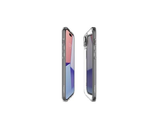 Чехол для мобильного телефона Spigen Apple iPhone 15 Plus Crystal Hybrid Crystal Clear (ACS06459), изображение 4 Чехол для мобильного телефона Spigen Apple iPhone 15 Plus Crystal Hybrid Crystal Clear (ACS06459), изображение 4