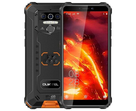 Мобильный телефон OUKITEL WP5 Pro 4/64GB Orange (6972940563966)