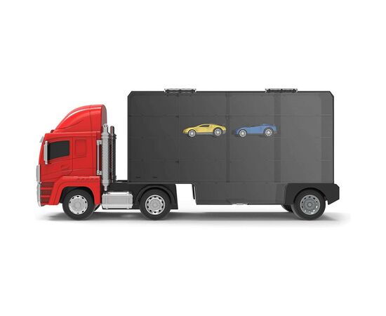 Ігровий набір Driven Вантажівка-транспортер Turbocharge + 2 машинки (WH1124Z), зображення 3 Ігровий набір Driven Вантажівка-транспортер Turbocharge + 2 машинки (WH1124Z), зображення 3