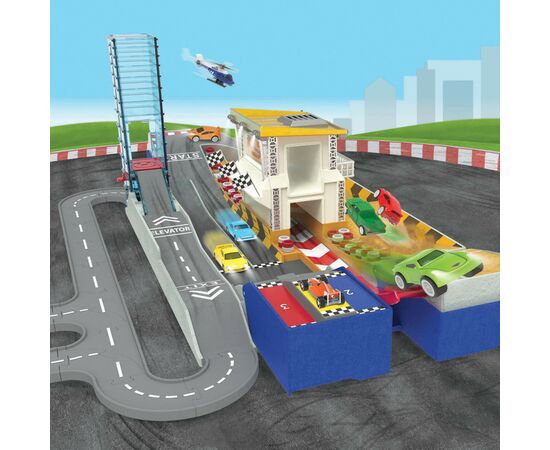 Игровой набор Driven Pocket Series Гоночная трасса 2 в 1, 80 деталей (WH1108Z), изображение 3 Игровой набор Driven Pocket Series Гоночная трасса 2 в 1, 80 деталей (WH1108Z), изображение 3