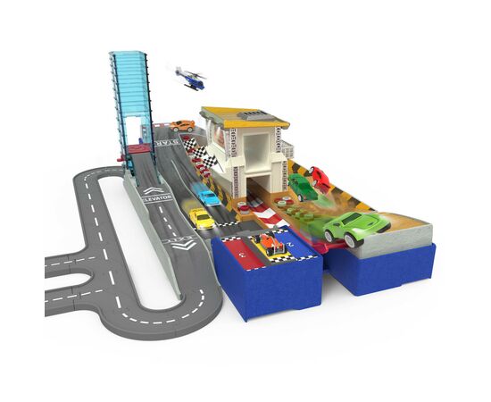 Игровой набор Driven Pocket Series Гоночная трасса 2 в 1, 80 деталей (WH1108Z), изображение 6 Игровой набор Driven Pocket Series Гоночная трасса 2 в 1, 80 деталей (WH1108Z), изображение 6