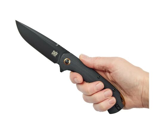 Нож Skif Frontier G10 Black (DL-001BSWB), изображение 6 Нож Skif Frontier G10 Black (DL-001BSWB), изображение 6