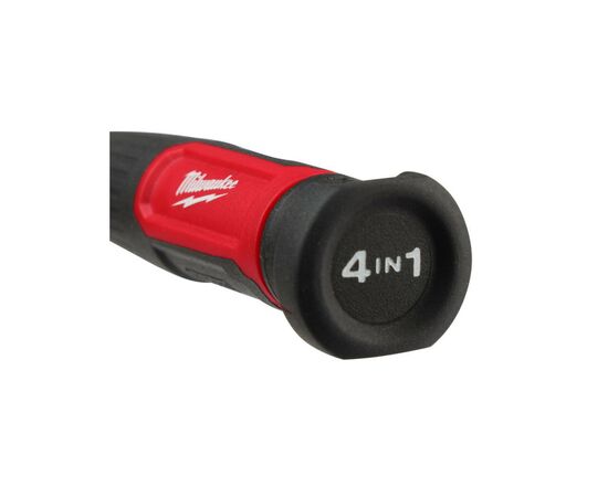 Отвертка Milwaukee со сменными вставками 4 в 1 (4932480584), изображение 4 Отвертка Milwaukee со сменными вставками 4 в 1 (4932480584), изображение 4
