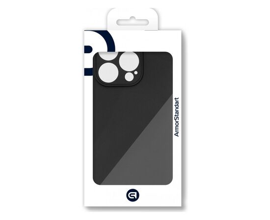 Чехол для мобильного телефона Armorstandart Matte Slim Fit Apple iPhone 15 Pro Camera cover Black (ARM68247), изображение 2 Чехол для мобильного телефона Armorstandart Matte Slim Fit Apple iPhone 15 Pro Camera cover Black (ARM68247), изображение 2