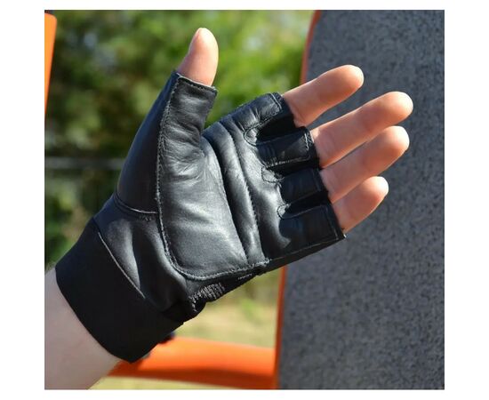 Перчатки для фитнеса MadMax MFG-248 Clasic Exclusive Black L (MFG-248-Black_L), изображение 6 Перчатки для фитнеса MadMax MFG-248 Clasic Exclusive Black L (MFG-248-Black_L), изображение 6