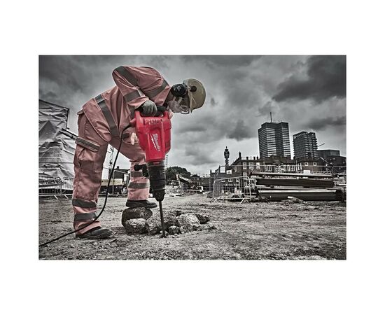 Відбійний молоток Milwaukee SDS-MAX MILWAUKEE, K 1000 S, 1750Вт, 26Дж (4933464120), зображення 6 Відбійний молоток Milwaukee SDS-MAX MILWAUKEE, K 1000 S, 1750Вт, 26Дж (4933464120), зображення 6