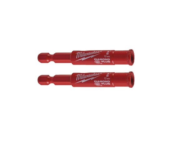 Свердло Milwaukee діамантове корончасте Diamond Plus 10мм (2 шт) (4932479234)