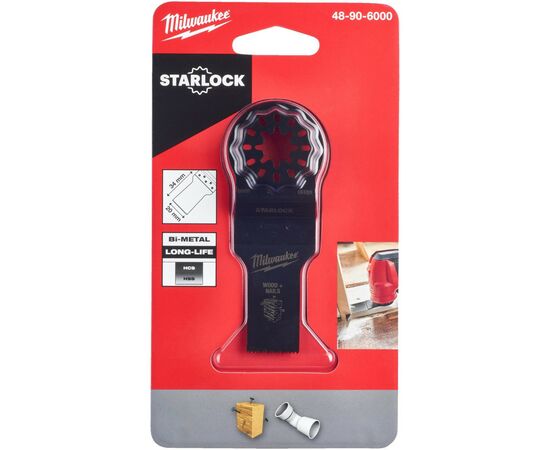 Полотно Milwaukee для реноватора биметаллическое 20 мм по древесине с гвоздями. (48906000), изображение 2