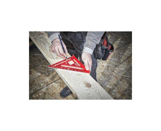 Угольник Milwaukee строительный, 18см (4932472124), изображение 2 Угольник Milwaukee строительный, 18см (4932472124), изображение 2