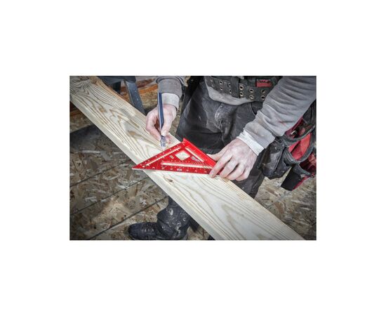 Угольник Milwaukee строительный, 18см (4932472124), изображение 3 Угольник Milwaukee строительный, 18см (4932472124), изображение 3