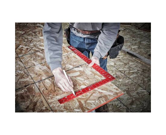 Угольник Milwaukee плотницкий дюймовый (4932472125), изображение 4 Угольник Milwaukee плотницкий дюймовый (4932472125), изображение 4