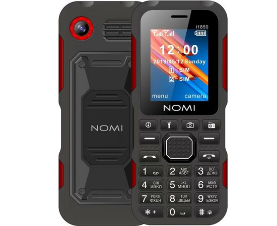 Мобильный телефон Nomi i1850 Black Red
