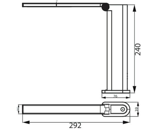 Настільна лампа Philips LED Amber 3W, 4000K, 1800mAh (Lithium battery), білий (929003194507), зображення 6