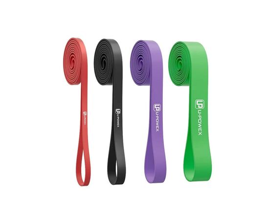 Эспандер U-Powex Power Band набір 4шт 4,5-57kg (UP_1070_4in), изображение 3 Эспандер U-Powex Power Band набір 4шт 4,5-57kg (UP_1070_4in), изображение 3