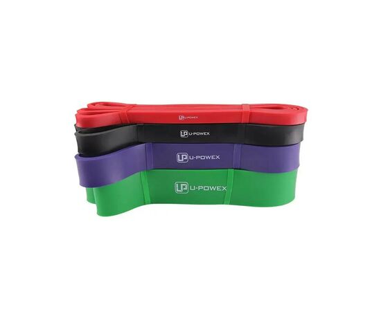 Эспандер U-Powex Power Band набір 4шт 4,5-57kg (UP_1070_4in), изображение 7 Эспандер U-Powex Power Band набір 4шт 4,5-57kg (UP_1070_4in), изображение 7