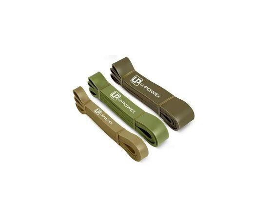 Эспандер U-Powex Pull up band набір 5шт 2.3-18.1kg Olive (UP_1060_5in_Olive), изображение 9 Эспандер U-Powex Pull up band набір 5шт 2.3-18.1kg Olive (UP_1060_5in_Olive), изображение 9