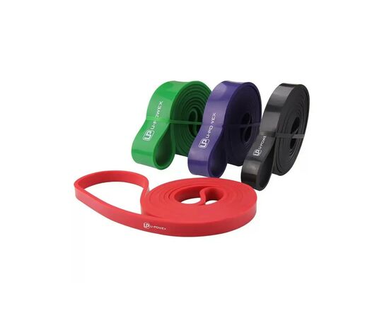 Эспандер U-Powex Power Band набір 4шт + якір + ручки 4,5-57kg (UP_1080_4in_+2esp), изображение 2 Эспандер U-Powex Power Band набір 4шт + якір + ручки 4,5-57kg (UP_1080_4in_+2esp), изображение 2
