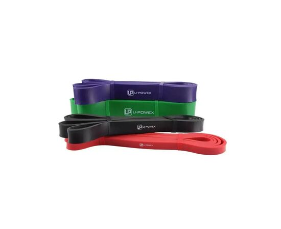 Эспандер U-Powex Power Band набір 4шт + якір + ручки 4,5-57kg (UP_1080_4in_+2esp), изображение 3 Эспандер U-Powex Power Band набір 4шт + якір + ручки 4,5-57kg (UP_1080_4in_+2esp), изображение 3